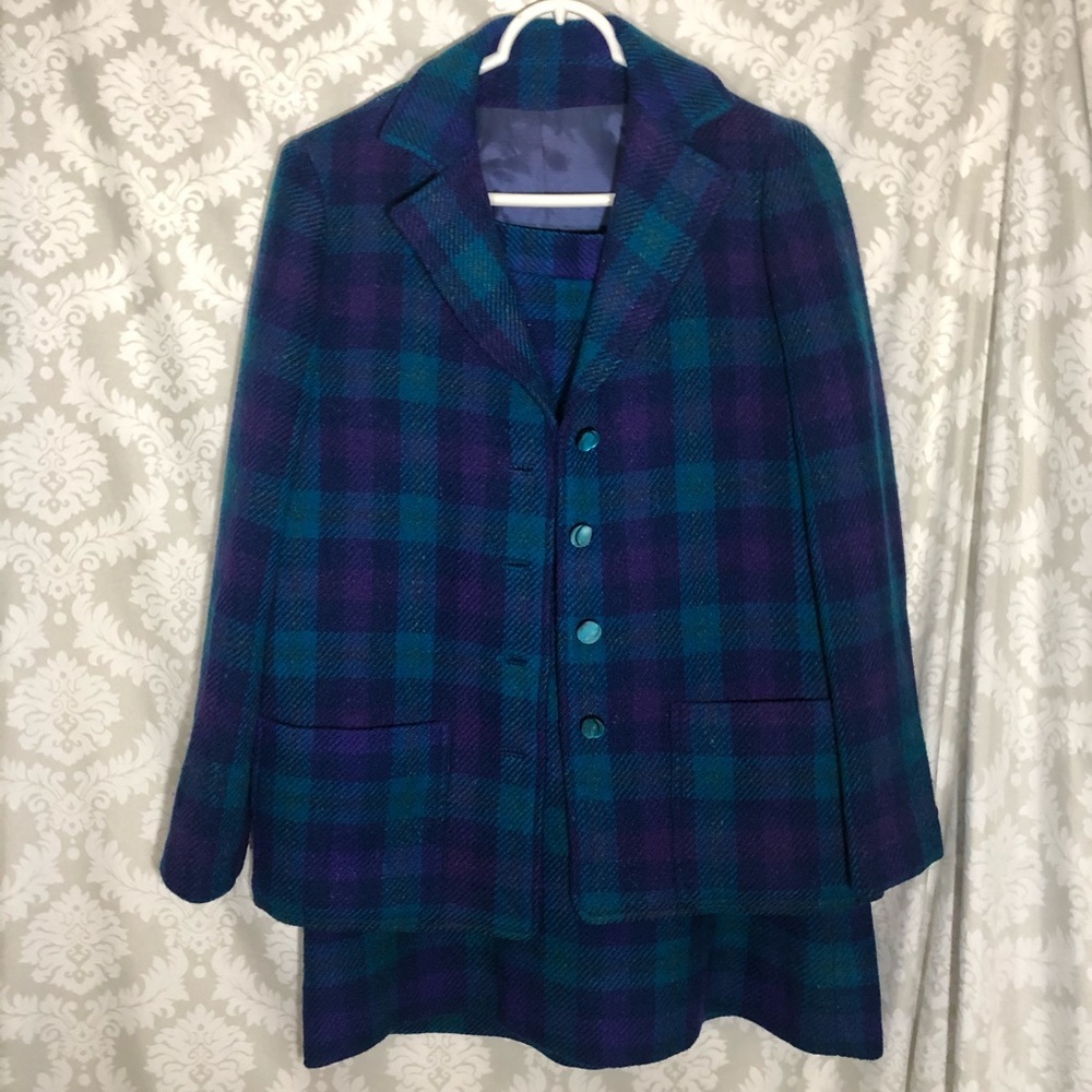 Vintage 70’s Bute Looms Wool Suit